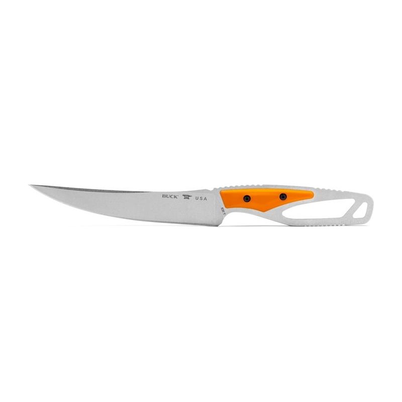 Buck Couteau plat Paklite 2.0 processor select - Orange