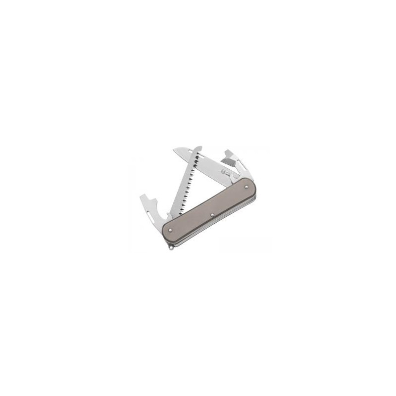 Fox Couteau mutifonctions vulpis VP130 titanium - 4 pièces