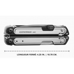 Leatherman Outil multifonctions ARC Noir DLC & Acier inoxydable - Image 6