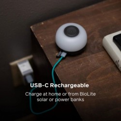 Biolite Lanterne usb multicolore alpenglow mini bleu canard - 150 lumens - Image 10