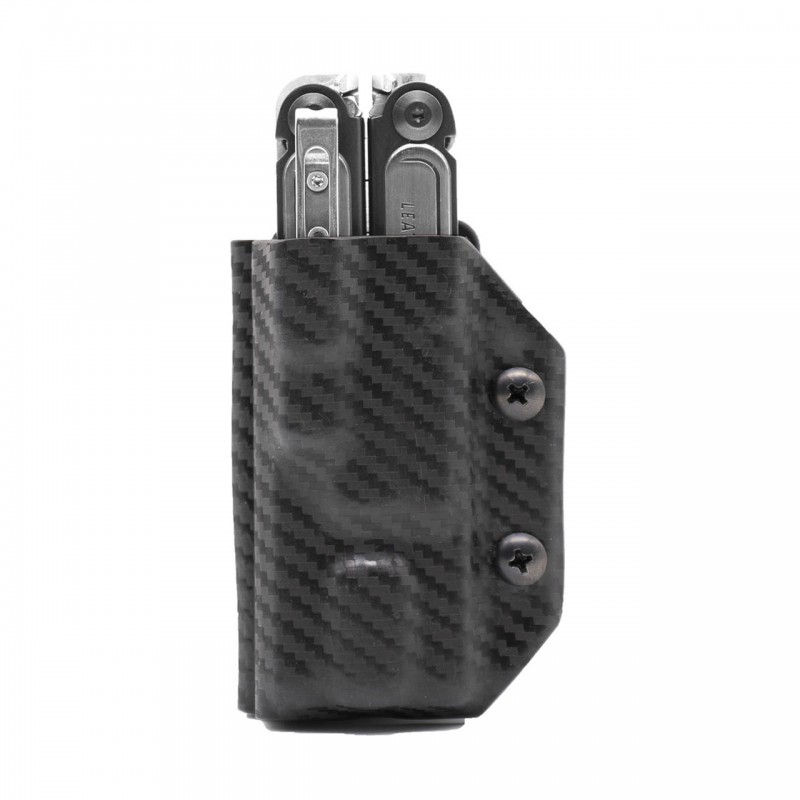 Clip & Carry Etui Kydex pour pince Leatherman ARC - Fibre Carbone noir