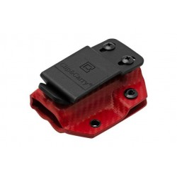 Clip & Carry Etui Kydex pour pince Leatherman ARC - Fibre Carbone Rouge - Image 2