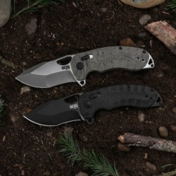 SOG Kiku xr - natural linen micarta - Image principale