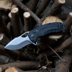 SOG Kiku xr lte - blackout micarta + carbon - Image principale