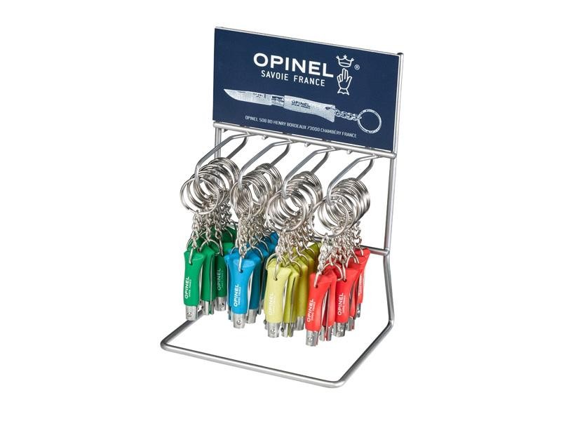 Opinel Présentoir 36 Porte-clés n.2 assortis inox