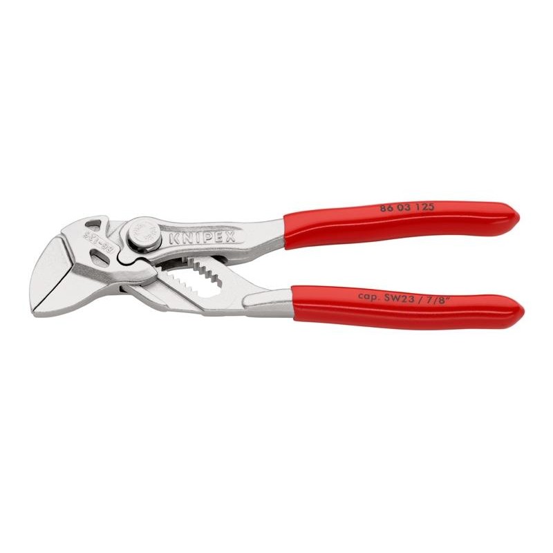 Knipex Pince-clé - Chromée/gaine PVC