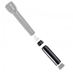 FranceOutdoor Litt Lot Extension coffre de stockage + Extension 2 piles pour Maglite Modèle D - Image 2