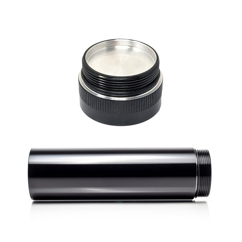 FranceOutdoor Litt Lot Extension coffre de stockage + Extension 2 piles pour Maglite Modèle D