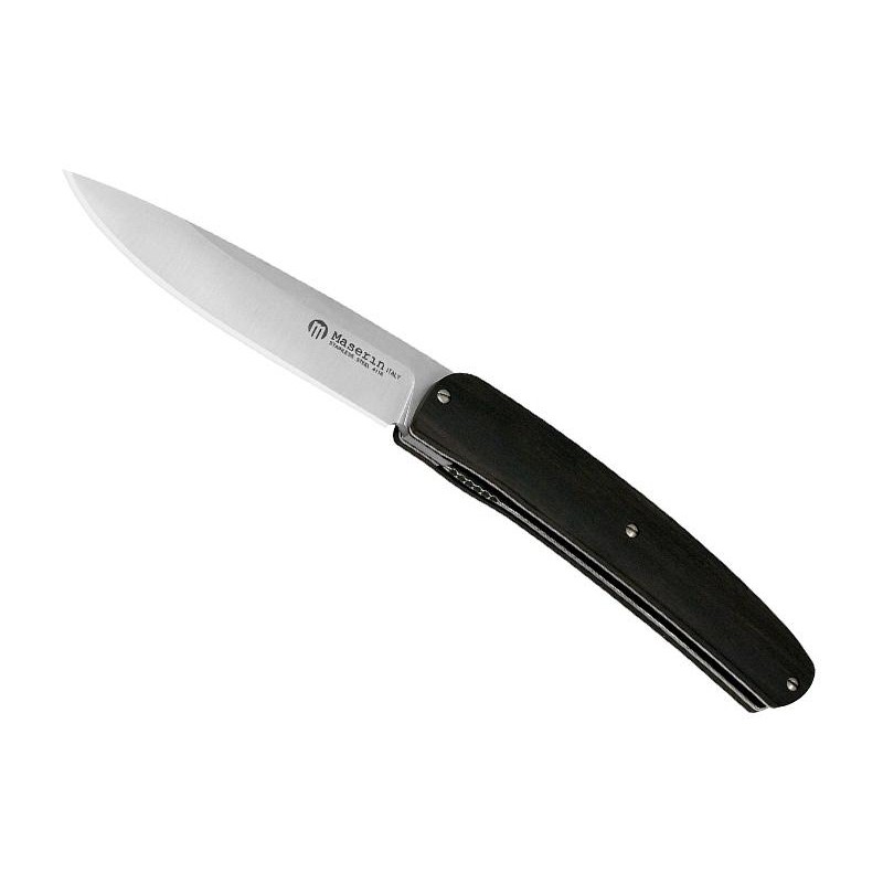 Maserin Couteau fermant Mini-gourmet - Ébene