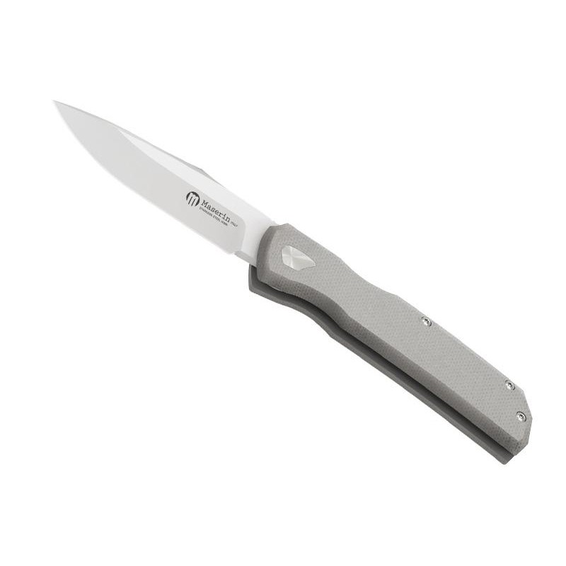 Maserin Couteau fermant 502 G10 - Gris