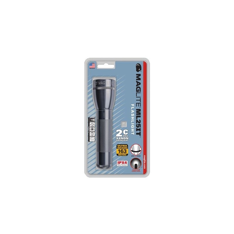 Maglite Lampe torche ML25IT 2 Piles Type C en blister