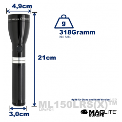 Maglite Lampe torche LED Rechargeable ML150LRS - Image 8