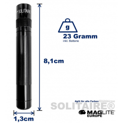 Maglite Lampe torche Solitaire coloris noir en coffret cadeau - Image 3