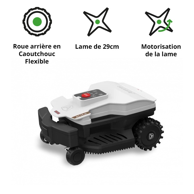 Ambrogio/TechLine Robot tondeuse - 3500 m² - Série NEXT LINE - Modèle TWENTY 29 ELITE - Avec câble périmétrique