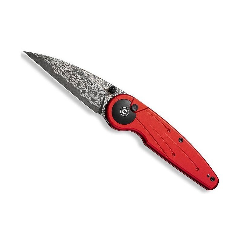 Civivi Couteau « STARFLARE » aluminium rouge damas