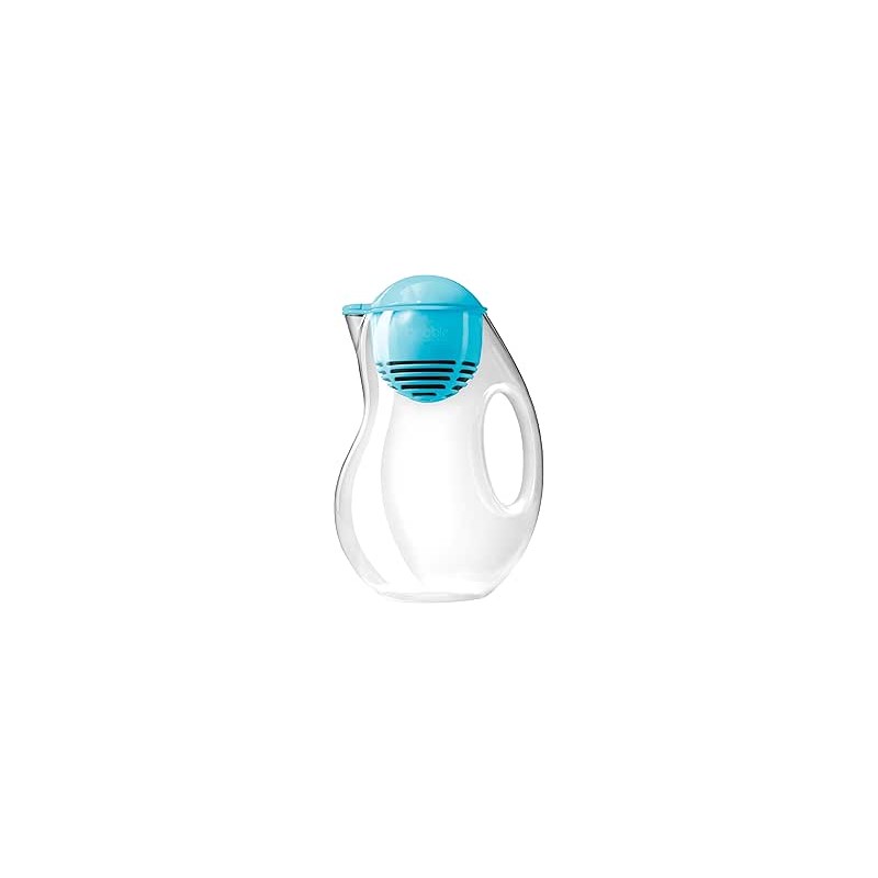 Bobble Pichet 2 litres avec 1 filtre - 100 litres / 2 mois Turquoise