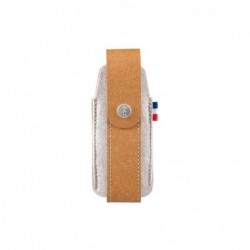 Etui « Outdoor L » cuir marron
