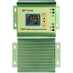 FranceOutdoor Régulateur de charge de panneau solaire MPT-7210A avec 2 câbles - Image 6