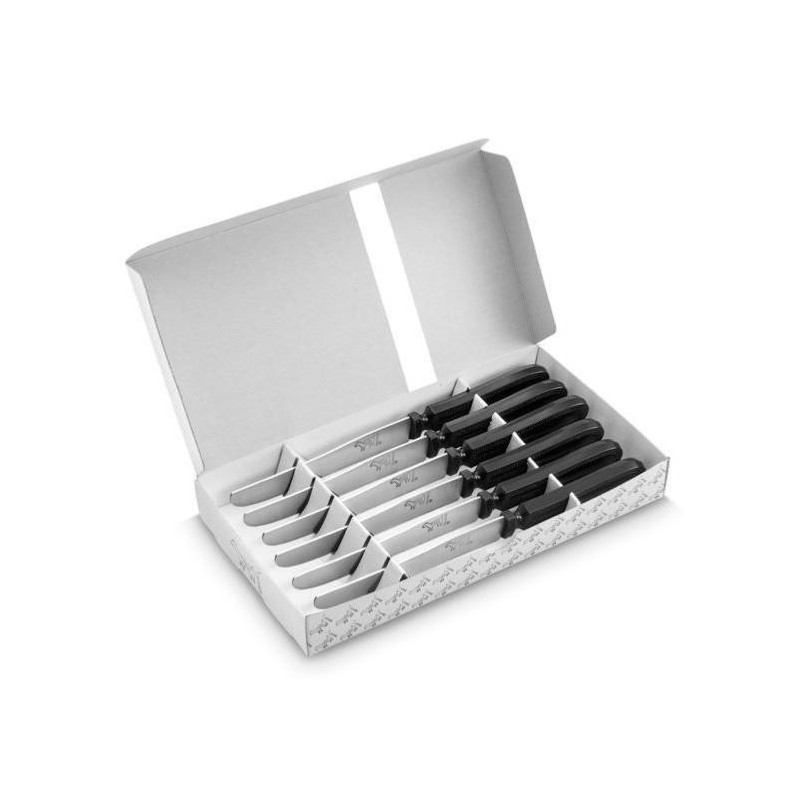 Thiers-Issard Coffret 6 couteaux de table CHIEN® - Noir