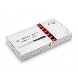 Thiers-Issard Coffret 6 couteaux de table CHIEN® - Rouge - Image 3