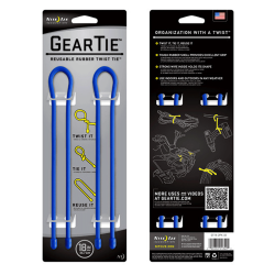 Nite Ize Lot de 3 Knot Bone Gear polyvalents 2 pcs. (45,72 cm) - bleu - Image 2