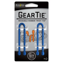 Nite Ize Lot de 3 Knot Bone Gear polyvalents 2 pcs. (15,24 cm) - bleu - Image 3