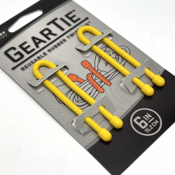 Nite Ize Lot de 3 Knot Bone Gear polyvalents 2 pcs. (15,24 cm) - jaune - Image 4