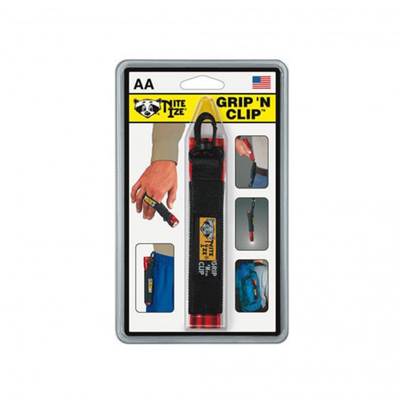 Nite Ize Clip pour lampes de poche à piles AA