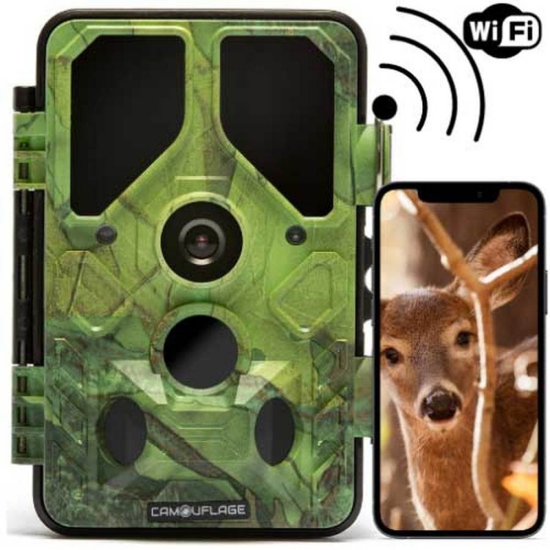 Camouflage Caméra de détection EZ45 | WiFi | Envoi sur smartphone