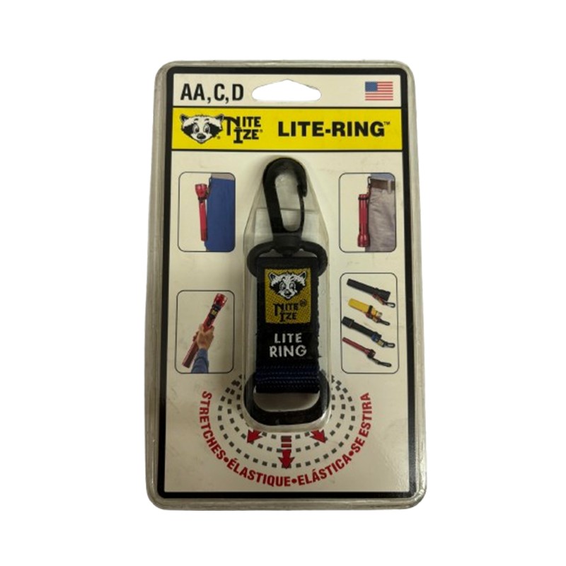 Nite Ize Anneau porte lampe torche (AA, C, D-cell)