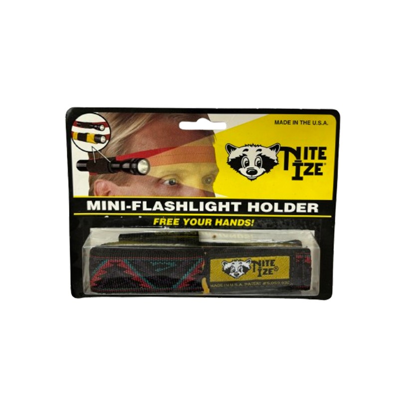 Nite Ize Bandeau pour support de Mini Lampe - Rouge Bleu Violet