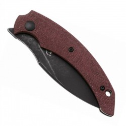 Fox COUTEAU FOX HONOS MICARTA/TOILE DE JUTE BORDEAUX - Image principale