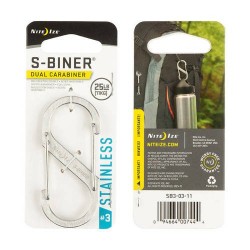 Mousqueton S-Biner 3 - Inox