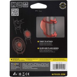 Nite Ize TwistLit LED Lumière de vélo Rouge - Image 6