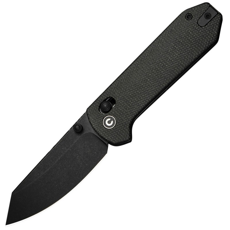 Civivi Couteau CIVIVI YONDER micarta vert blackwash