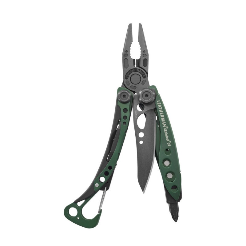 Leatherman Outil multifonction Skeletool CX Vert impérial