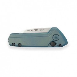 Buck Couteau Automatique Mini Deploy Bleu Wharncliffe 0839bls - Image 2