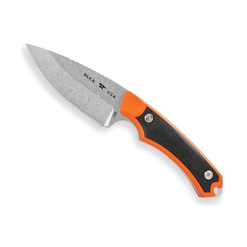 Buck Poignard Alpha Hunter Select Orange 0664ors