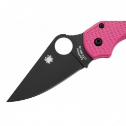 Spyderco Couteau Para 3 Rose Lame Noire - Image 3