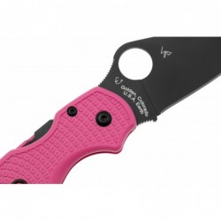 Spyderco Couteau Para 3 Rose Lame Noire - Image 5