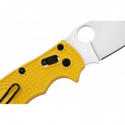 Spyderco Couteau Manix 2 Salt Jaune - Image 5
