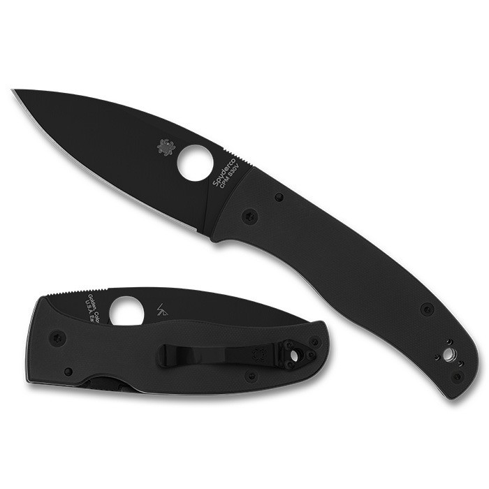 Spyderco Couteau Bodacious G10 Tout Noir