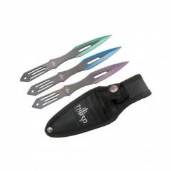 Jeu 3 Couteaux Lancer 7cm...