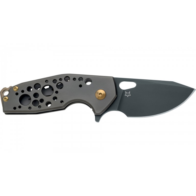 Fox Couteau Suru Titanium Noir/bronze Pvd Gaucher