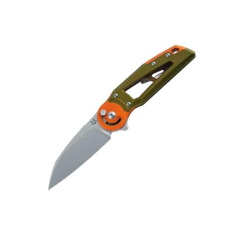 Fox Couteau Metamorphosis Aluminium Vert/orange