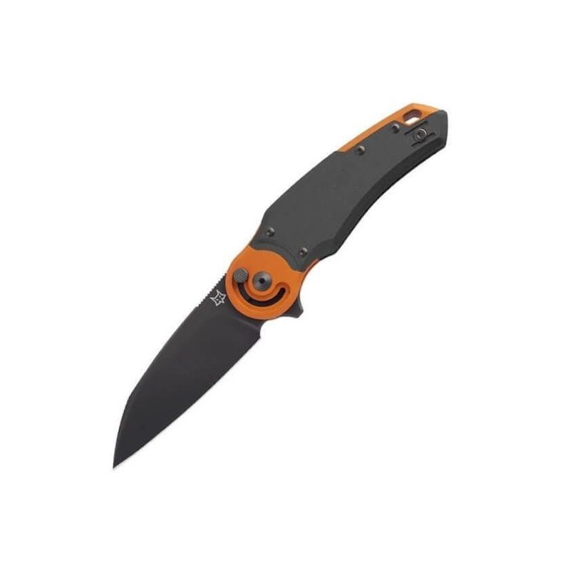 Fox Couteau Metamorphosis Aluminium Noir/orange Pvd