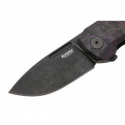 Lionsteel Couteau Nano Fibre de Carbone Violet Blackwash - Image 3