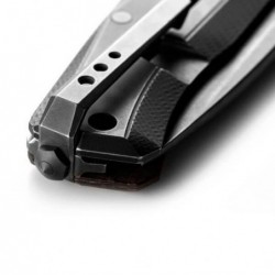 Lionsteel Couteau Myto Fibre de Carbone Snake Skin Blackwash - Image 3