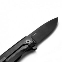 Lionsteel Couteau Myto Fibre de Carbone Snake Skin Blackwash - Image 5