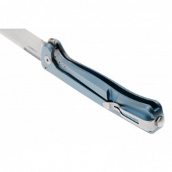 Lionsteel Couteau Skinny Titanium/fibre de Carbone Bleu - Image 4